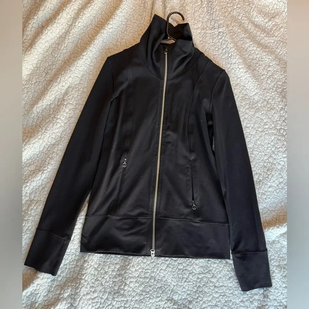 Lululemon athletica Black Zip-Up Hoodie